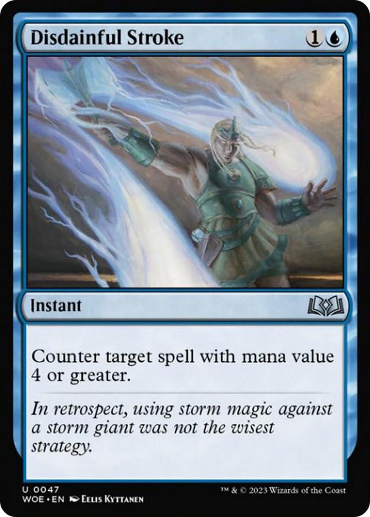 Disdainful Stroke [Wilds of Eldraine] | Card Merchant Takapuna