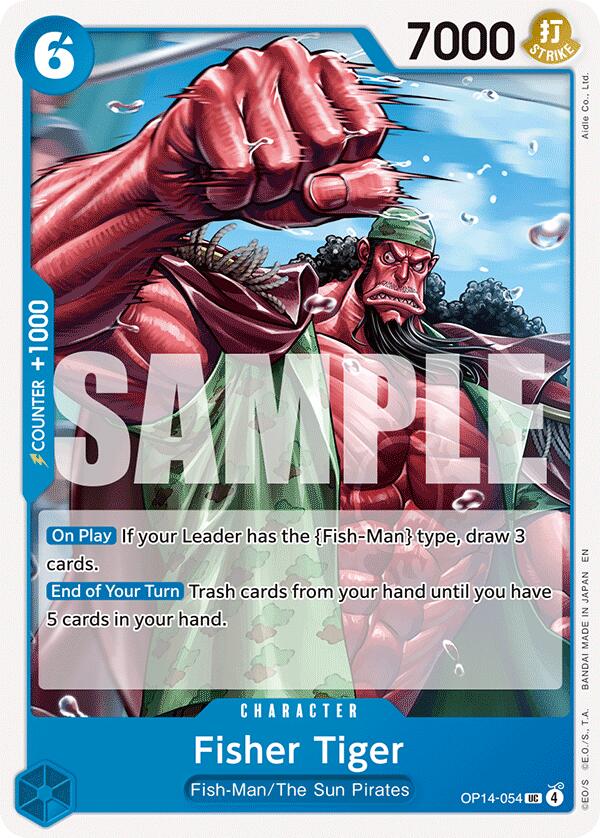 Fisher Tiger [The Azure Sea's Seven] | Card Merchant Takapuna