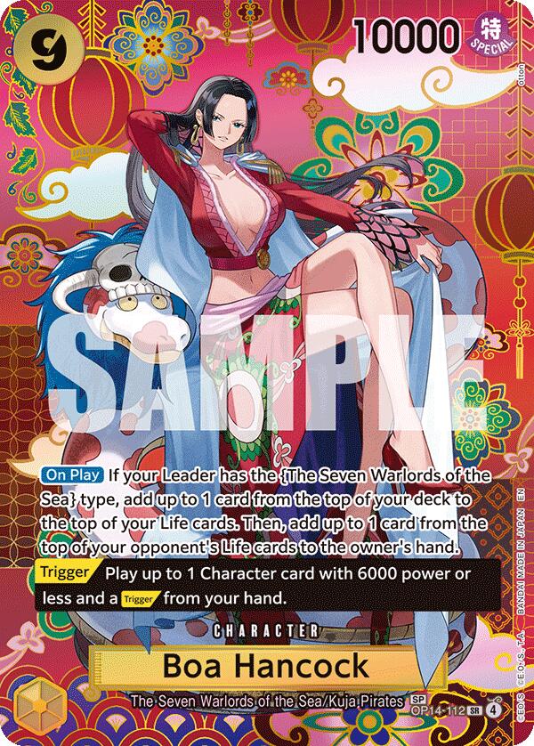 Boa Hancock (OP14-112) (SP) [The Azure Sea's Seven] | Card Merchant Takapuna