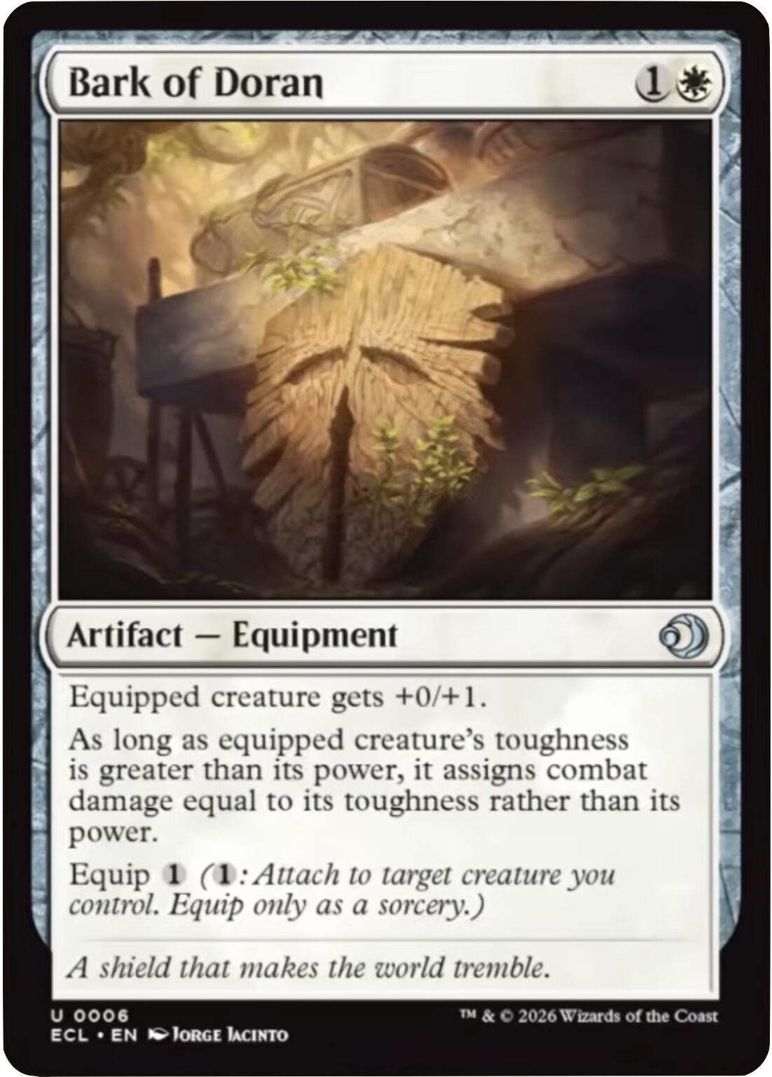 Bark of Doran [Lorwyn Eclipsed] | Card Merchant Takapuna