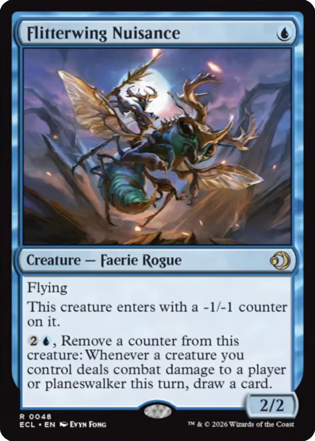 Flitterwing Nuisance [Lorwyn Eclipsed] | Card Merchant Takapuna