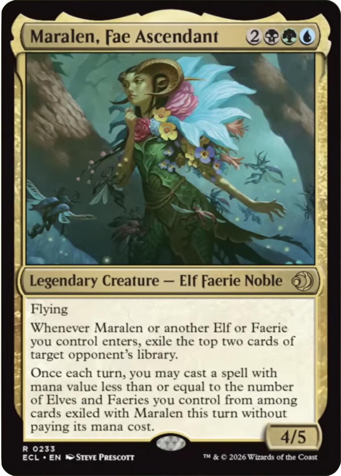 Maralen, Fae Ascendant [Lorwyn Eclipsed] | Card Merchant Takapuna