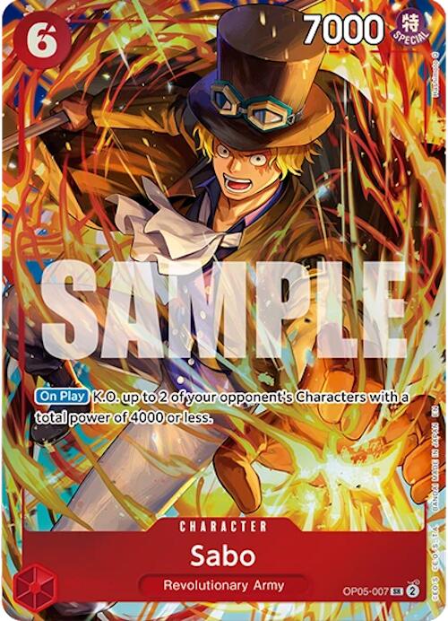 Sabo (Illustration Box Vol.5) [One Piece Promotion Cards] | Card Merchant Takapuna