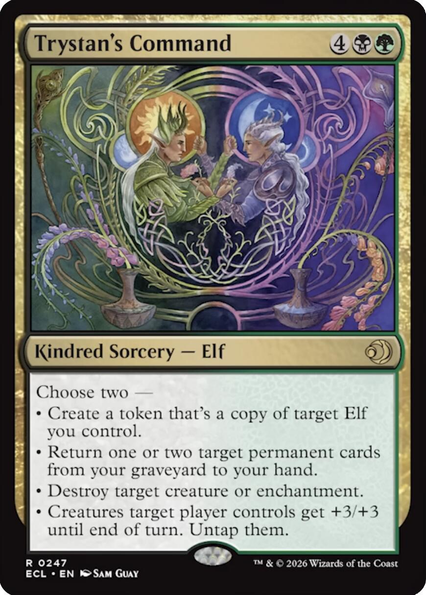 Trystan's Command [Lorwyn Eclipsed] | Card Merchant Takapuna