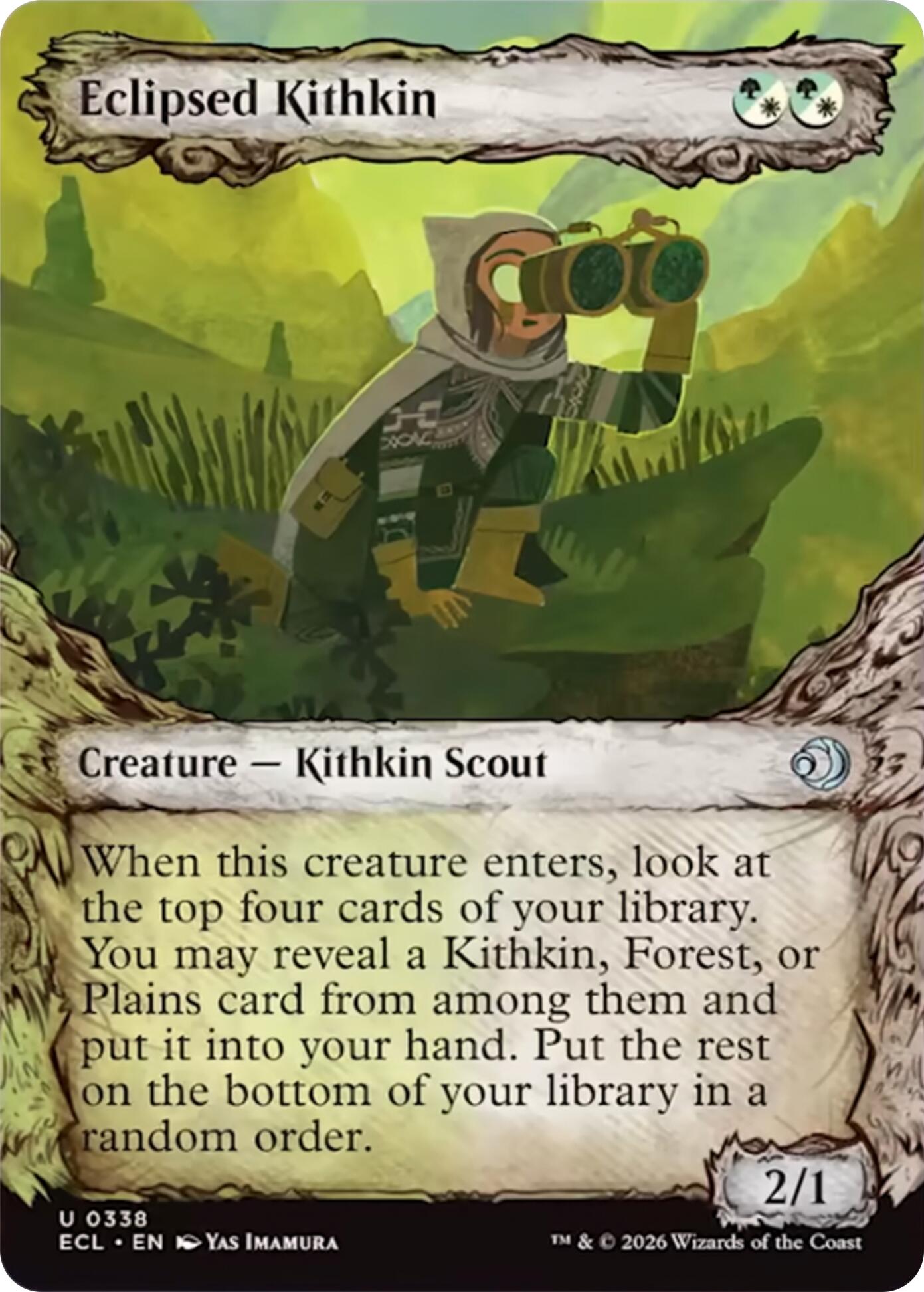Eclipsed Kithkin (Showcase) [Lorwyn Eclipsed] | Card Merchant Takapuna