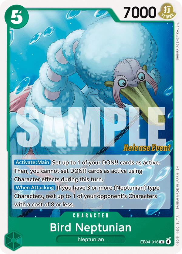 Bird Neptunian [The Azure Sea's Seven Release Event Cards] | Card Merchant Takapuna