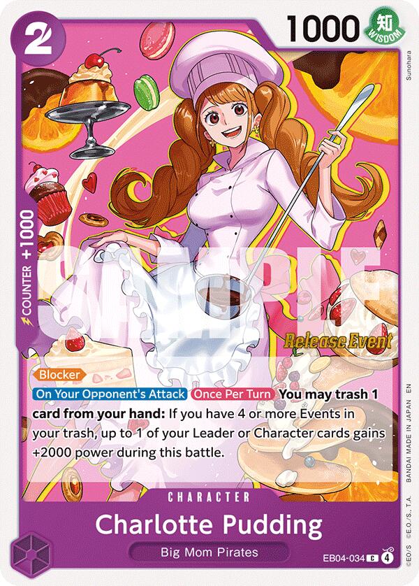 Charlotte Pudding [The Azure Sea's Seven Release Event Cards] | Card Merchant Takapuna