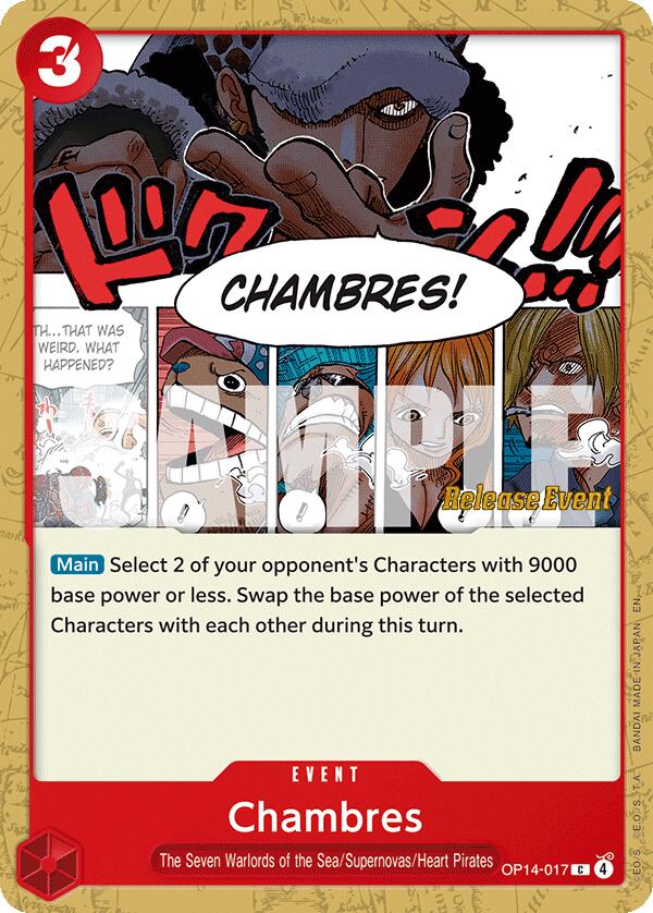 Chambres [The Azure Sea's Seven Release Event Cards] | Card Merchant Takapuna