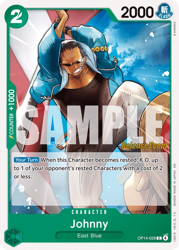 Johnny [The Azure Sea's Seven Release Event Cards] | Card Merchant Takapuna