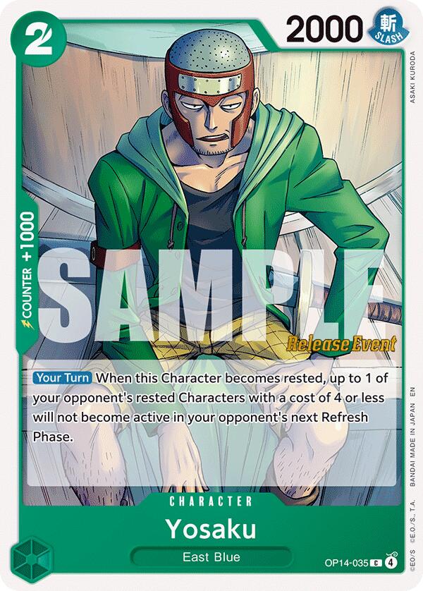 Yosaku [The Azure Sea's Seven Release Event Cards] | Card Merchant Takapuna