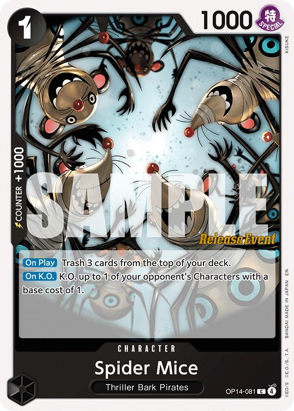 Spider Mice [The Azure Sea's Seven Release Event Cards] | Card Merchant Takapuna