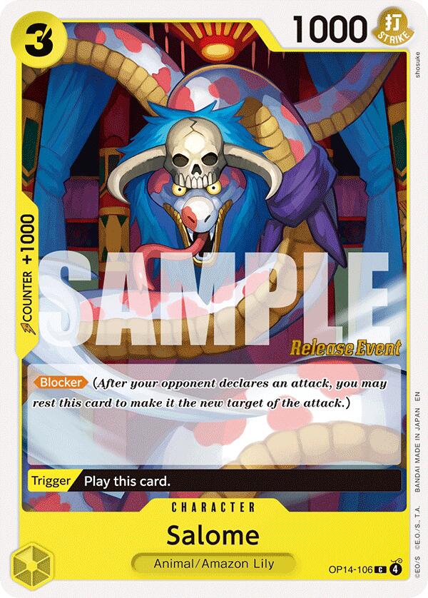 Salome [The Azure Sea's Seven Release Event Cards] | Card Merchant Takapuna