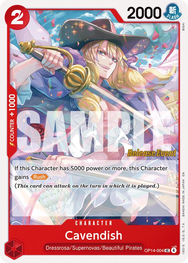 Cavendish [The Azure Sea's Seven Release Event Cards] | Card Merchant Takapuna