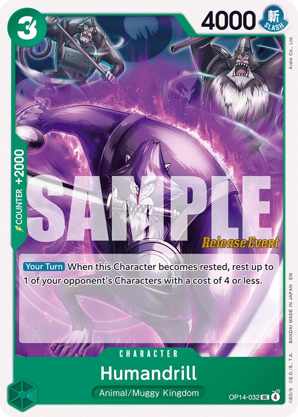Humandrill [The Azure Sea's Seven Release Event Cards] | Card Merchant Takapuna