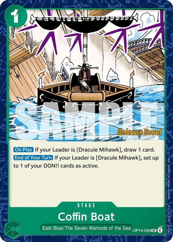 Coffin Boat [The Azure Sea's Seven Release Event Cards] | Card Merchant Takapuna