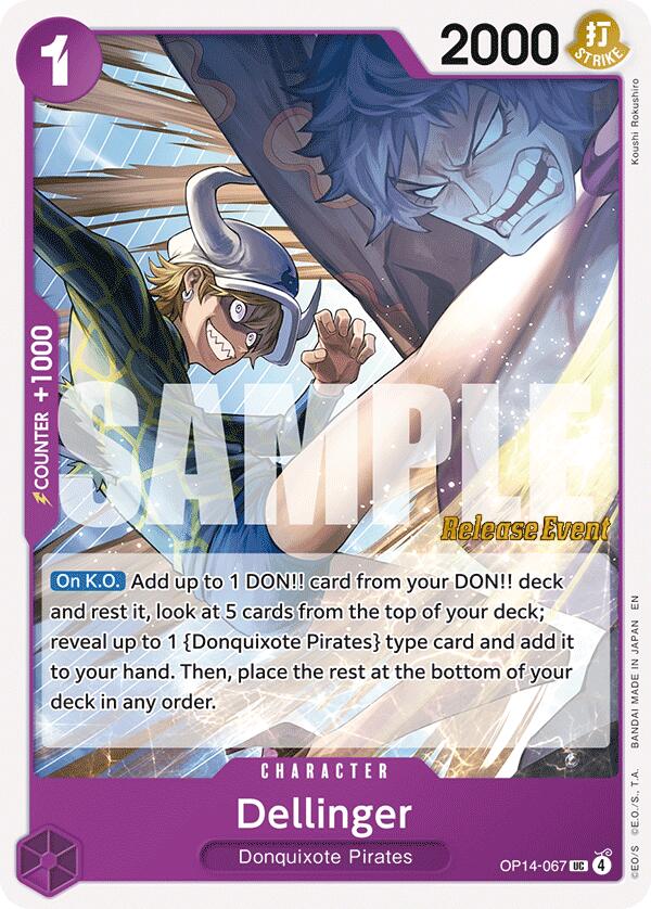Dellinger [The Azure Sea's Seven Release Event Cards] | Card Merchant Takapuna