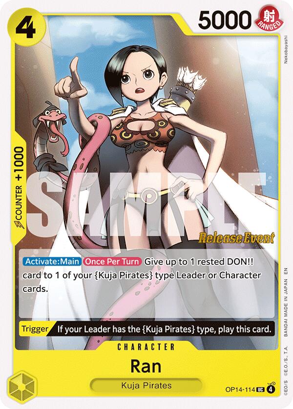 Ran [The Azure Sea's Seven Release Event Cards] | Card Merchant Takapuna