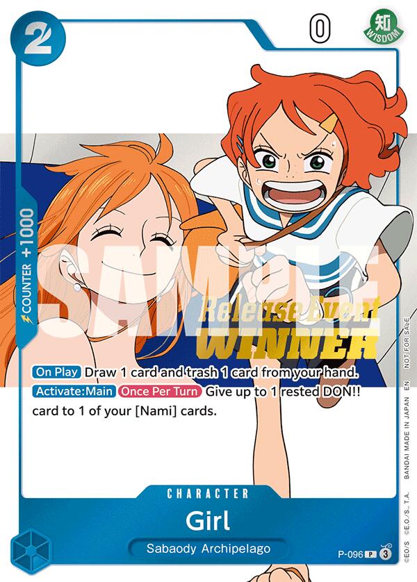 Girl (OP14 Release Event Winner) [One Piece Promotion Cards] | Card Merchant Takapuna