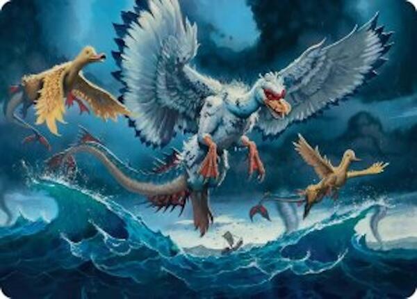 Sunderflock Art Card [Lorwyn Eclipsed Art Series] | Card Merchant Takapuna