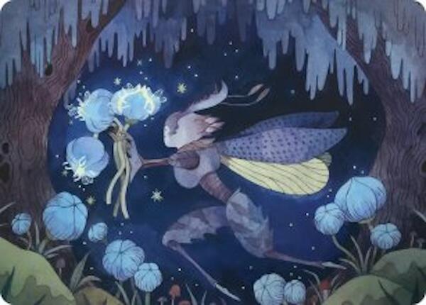 Bitterbloom Bearer Art Card [Lorwyn Eclipsed Art Series] | Card Merchant Takapuna