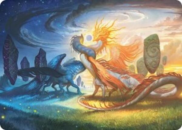 Celestial Reunion Art Card (19/54) [Lorwyn Eclipsed Art Series] | Card Merchant Takapuna