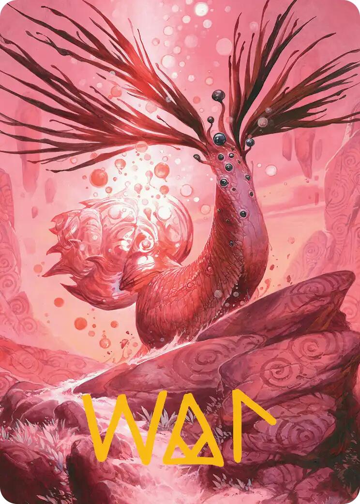 Catharsis Art Card (Gold-Stamped Signature) [Lorwyn Eclipsed Art Series] | Card Merchant Takapuna