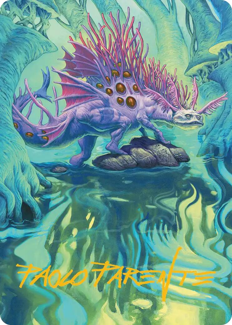 Wistfulness Art Card (Gold-Stamped Signature) [Lorwyn Eclipsed Art Series] | Card Merchant Takapuna
