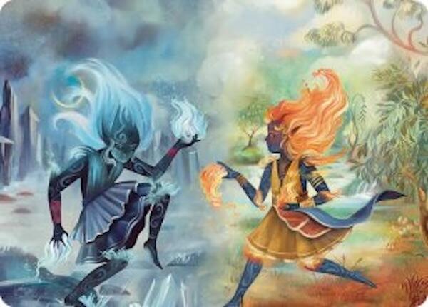 Ashling's Command Art Card [Lorwyn Eclipsed Art Series] | Card Merchant Takapuna