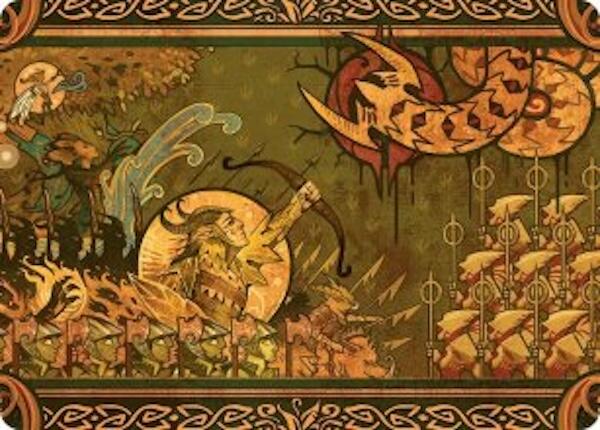 Chronicle of Victory Art Card [Lorwyn Eclipsed Art Series] | Card Merchant Takapuna