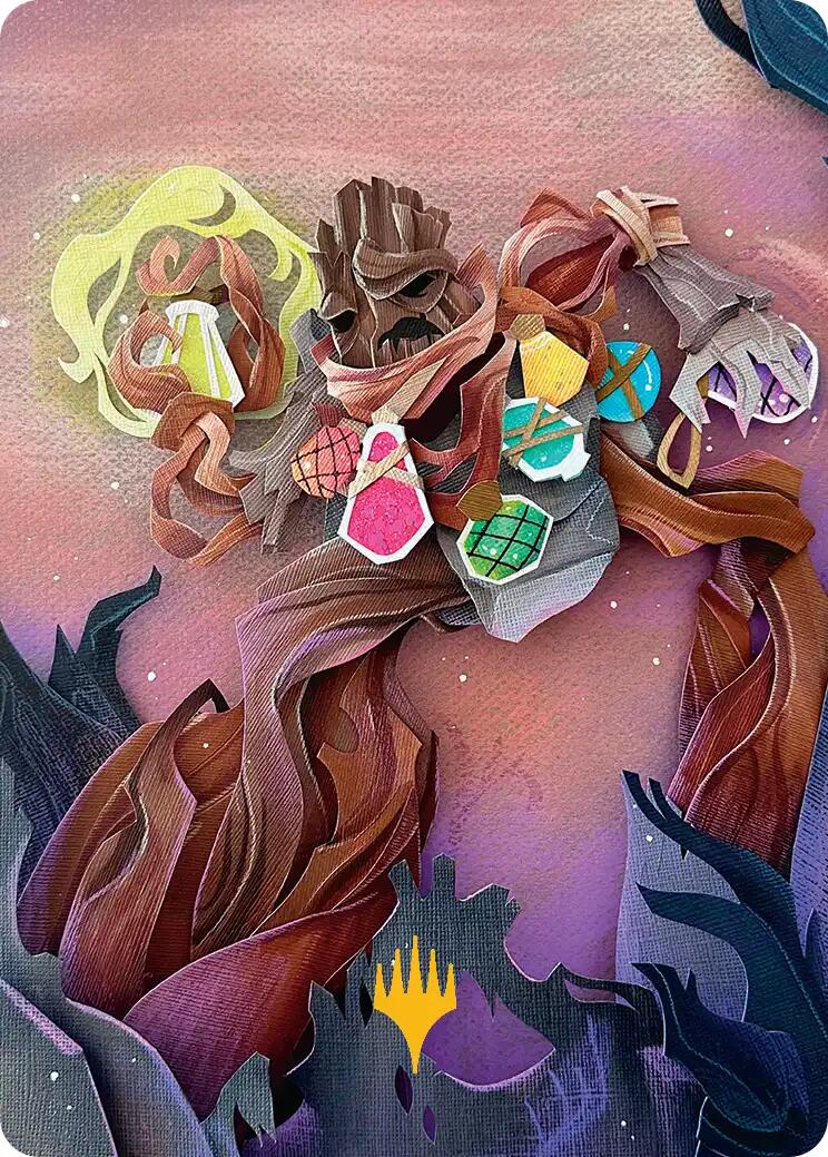 Painter's Servant Art Card (Gold-Stamped Planeswalker Symbol) [Lorwyn Eclipsed Art Series] | Card Merchant Takapuna