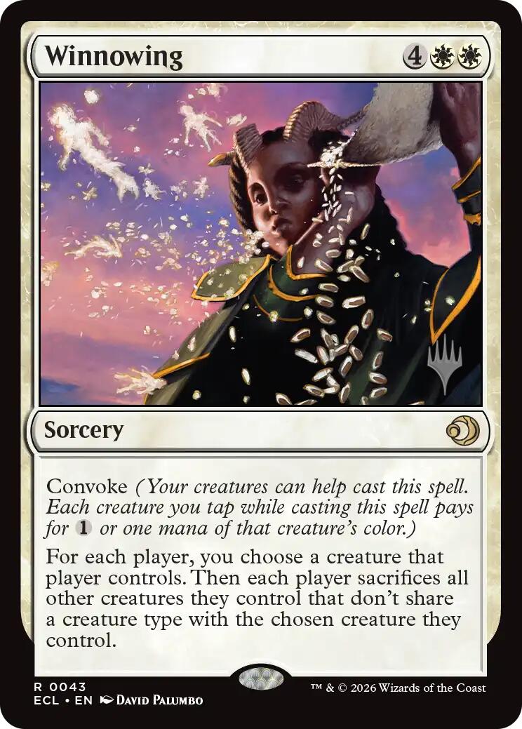 Winnowing [Lorwyn Eclipsed Promos] | Card Merchant Takapuna