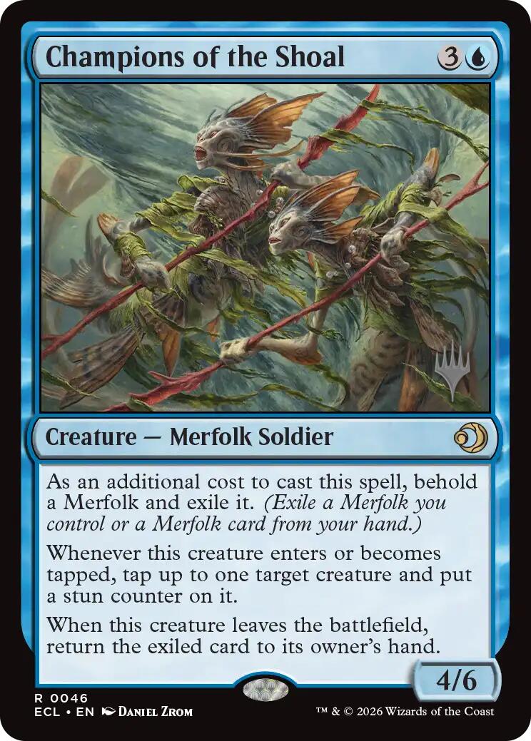 Champions of the Shoal [Lorwyn Eclipsed Promos]