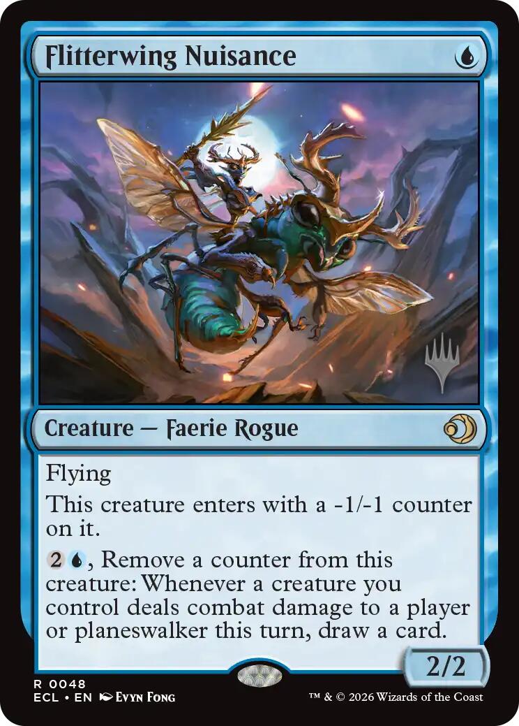 Flitterwing Nuisance [Lorwyn Eclipsed Promos] | Card Merchant Takapuna