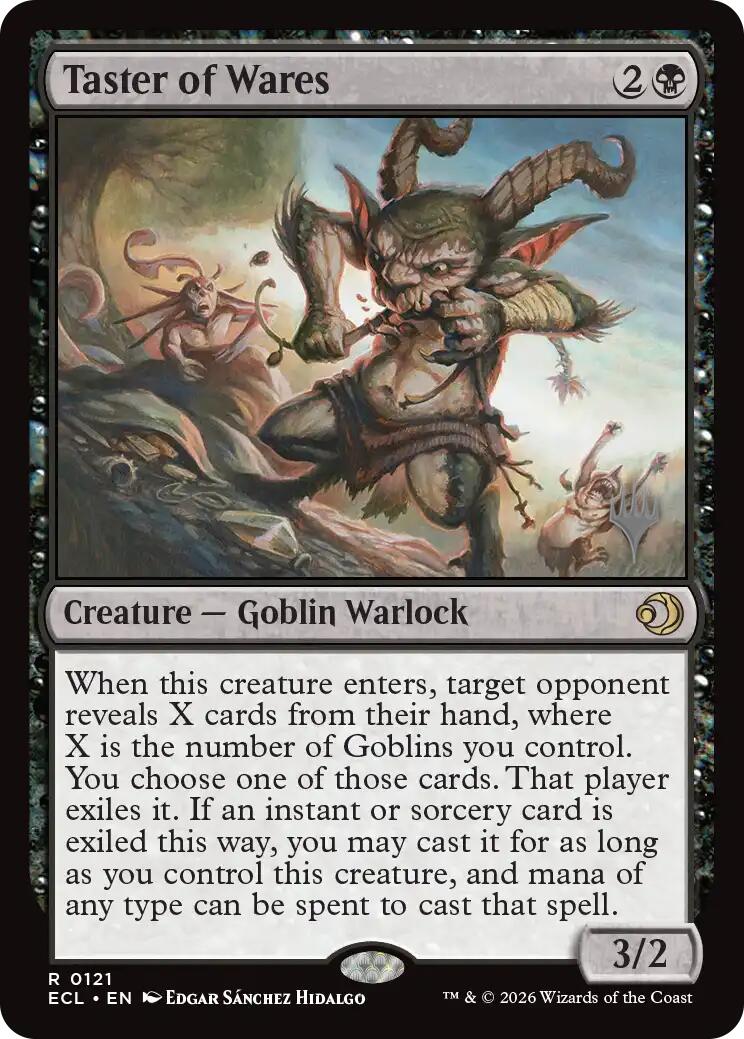 Taster of Wares [Lorwyn Eclipsed Promos] | Card Merchant Takapuna