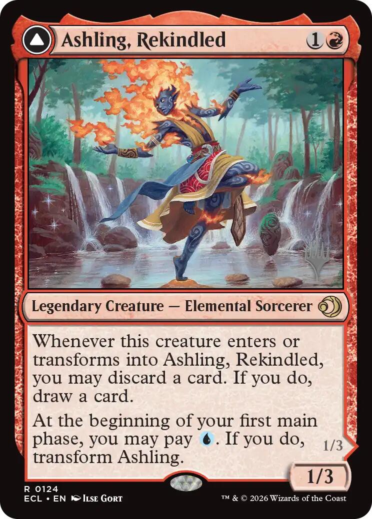Ashling, Rekindled [Lorwyn Eclipsed Promos] | Card Merchant Takapuna