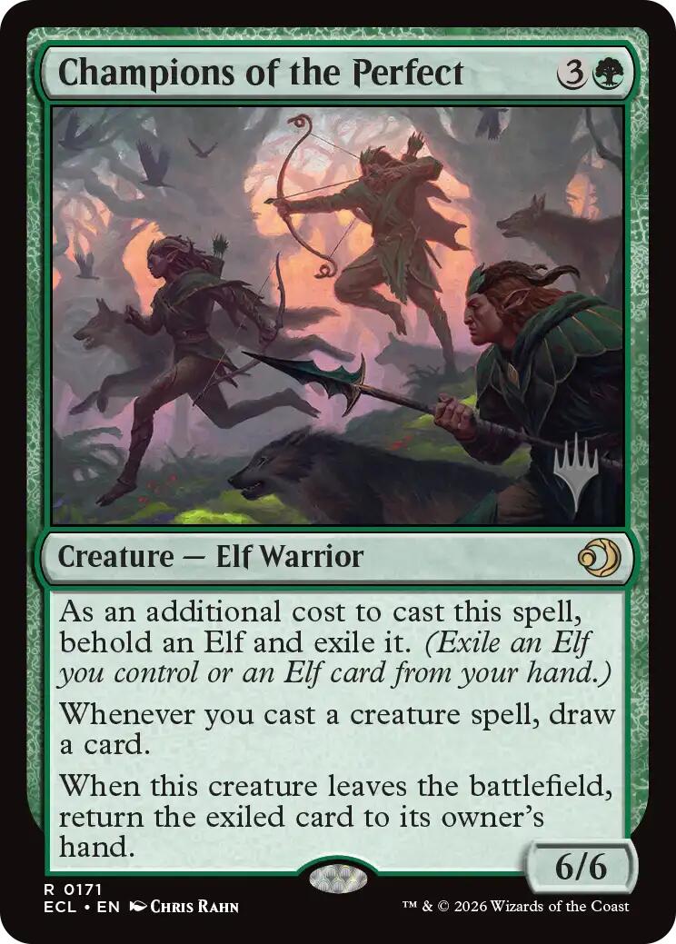 Champions of the Perfect [Lorwyn Eclipsed Promos] | Card Merchant Takapuna