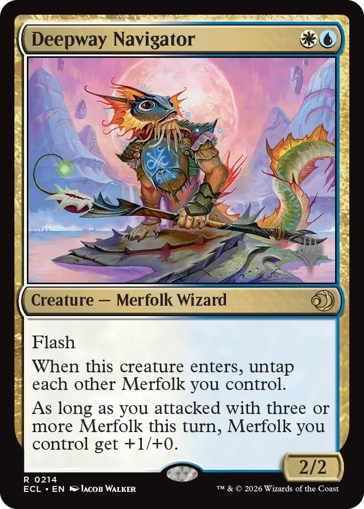 Deepway Navigator [Lorwyn Eclipsed Promos] | Card Merchant Takapuna