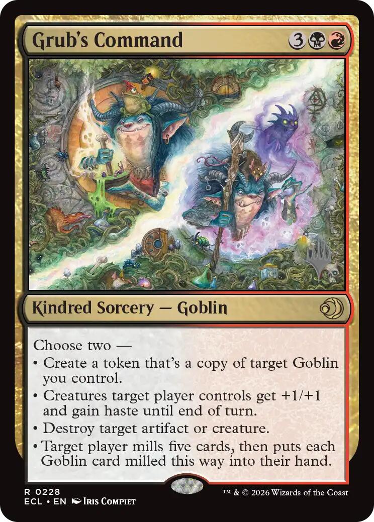Grub's Command [Lorwyn Eclipsed Promos] | Card Merchant Takapuna