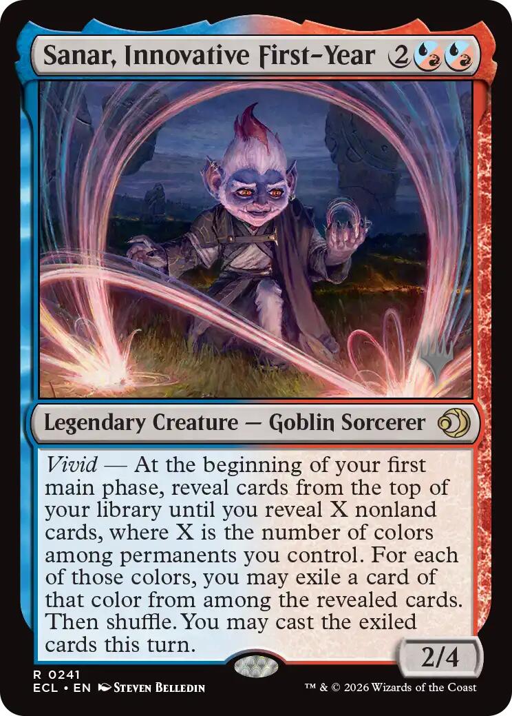 Sanar, Innovative First-Year [Lorwyn Eclipsed Promos] | Card Merchant Takapuna