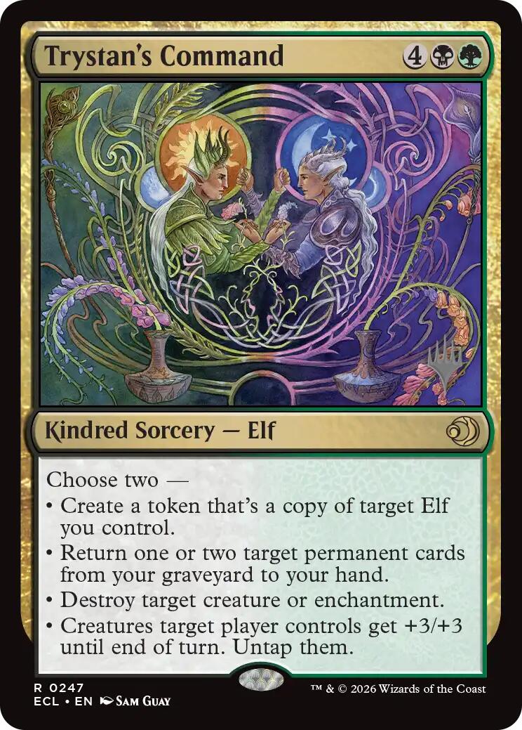 Trystan's Command [Lorwyn Eclipsed Promos] | Card Merchant Takapuna