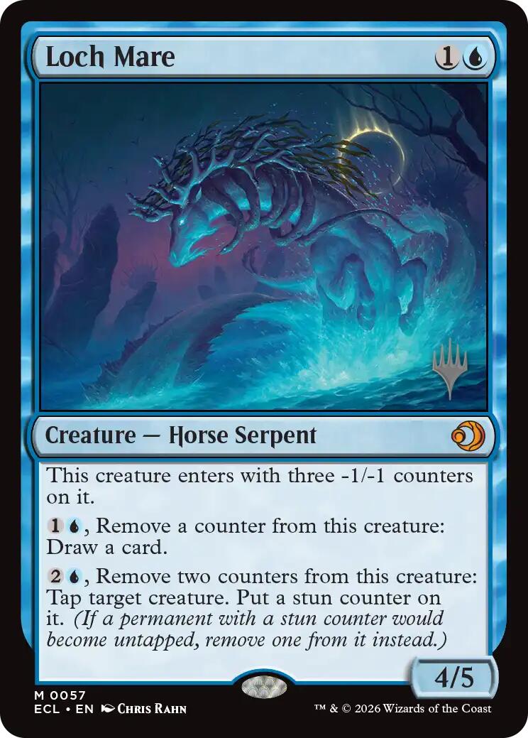 Loch Mare [Lorwyn Eclipsed Promos] | Card Merchant Takapuna