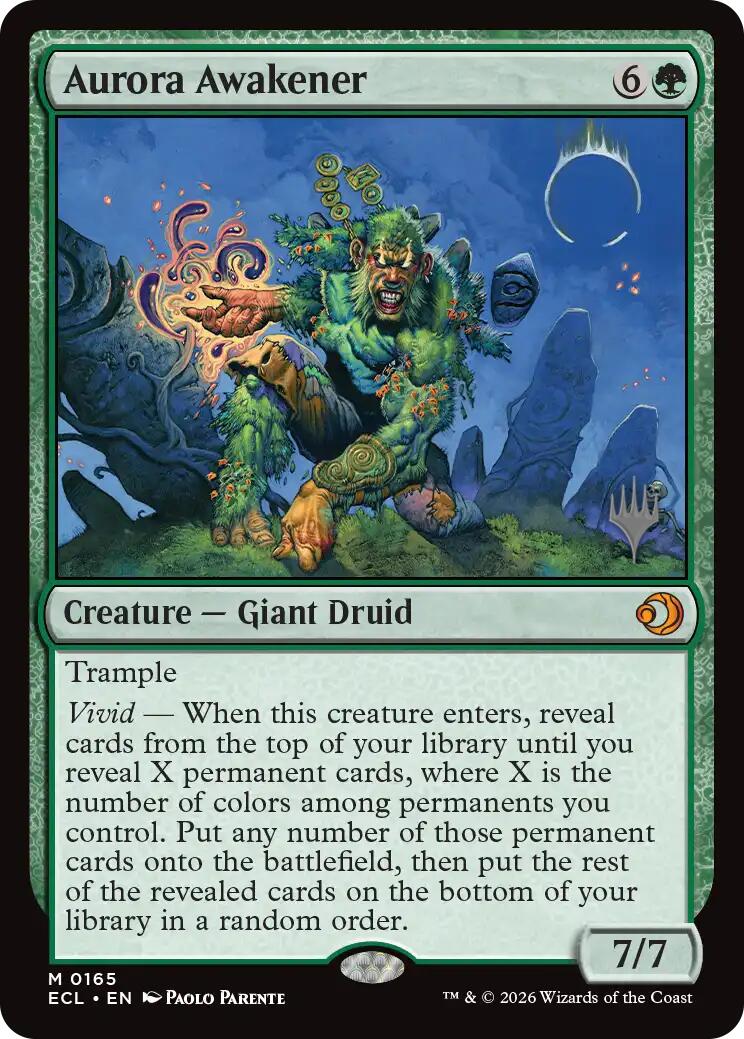 Aurora Awakener [Lorwyn Eclipsed Promos] | Card Merchant Takapuna