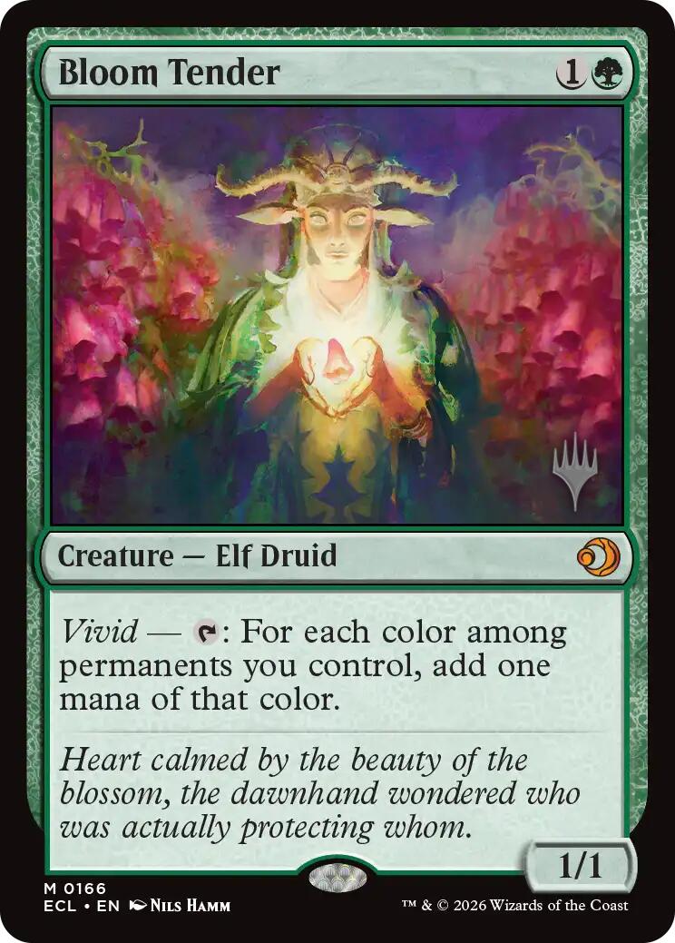 Bloom Tender [Lorwyn Eclipsed Promos] | Card Merchant Takapuna