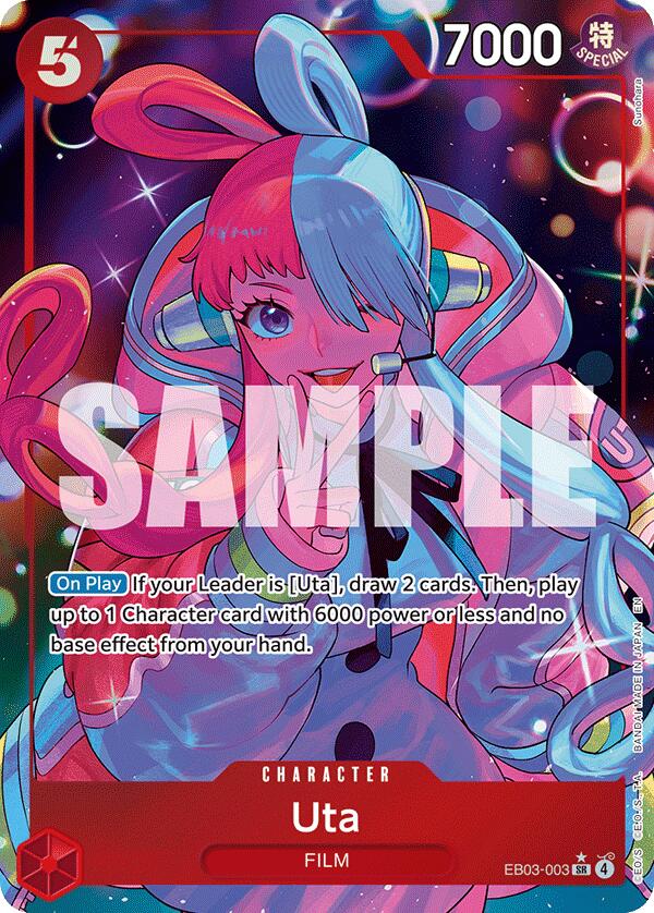 Uta (Alternate Art) [Extra Booster: One Piece Heroines Edition] | Card Merchant Takapuna