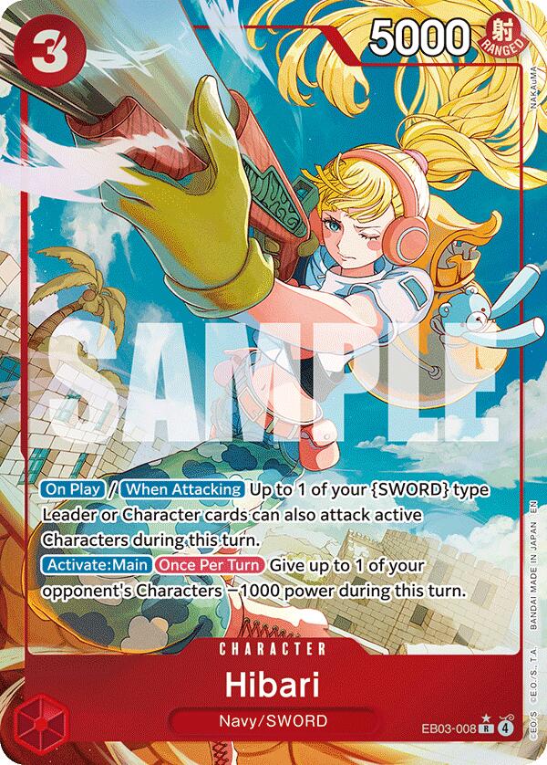Hibari (Alternate Art) [Extra Booster: One Piece Heroines Edition] | Card Merchant Takapuna