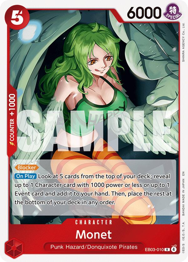 Monet [Extra Booster: One Piece Heroines Edition] | Card Merchant Takapuna