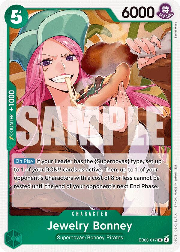 Jewelry Bonney [Extra Booster: One Piece Heroines Edition] | Card Merchant Takapuna