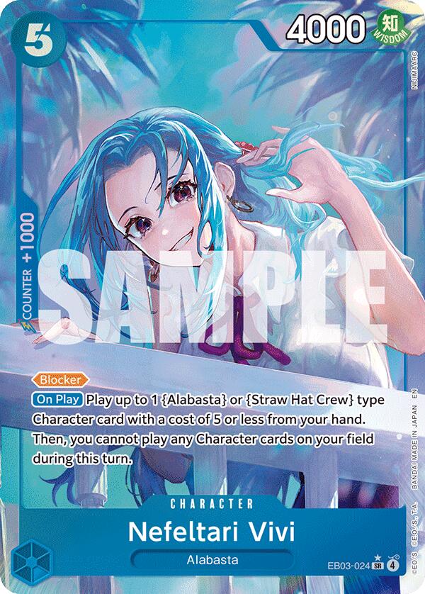 Nefeltari Vivi (Alternate Art) [Extra Booster: One Piece Heroines Edition] | Card Merchant Takapuna