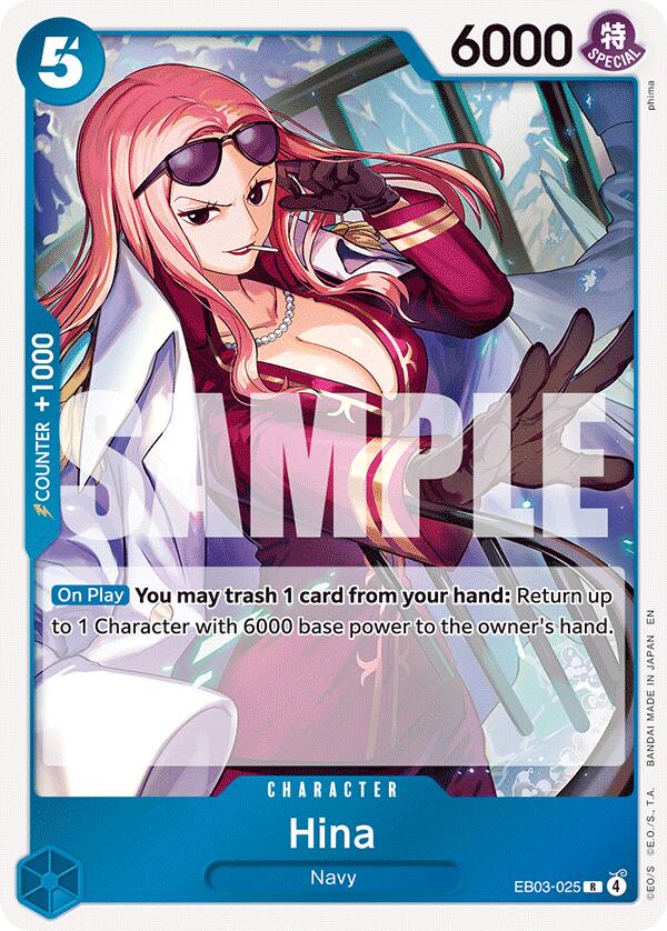 Hina [Extra Booster: One Piece Heroines Edition] | Card Merchant Takapuna