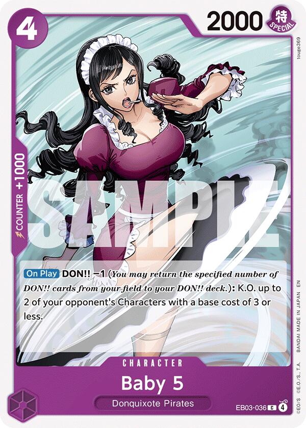 Baby 5 [Extra Booster: One Piece Heroines Edition] | Card Merchant Takapuna